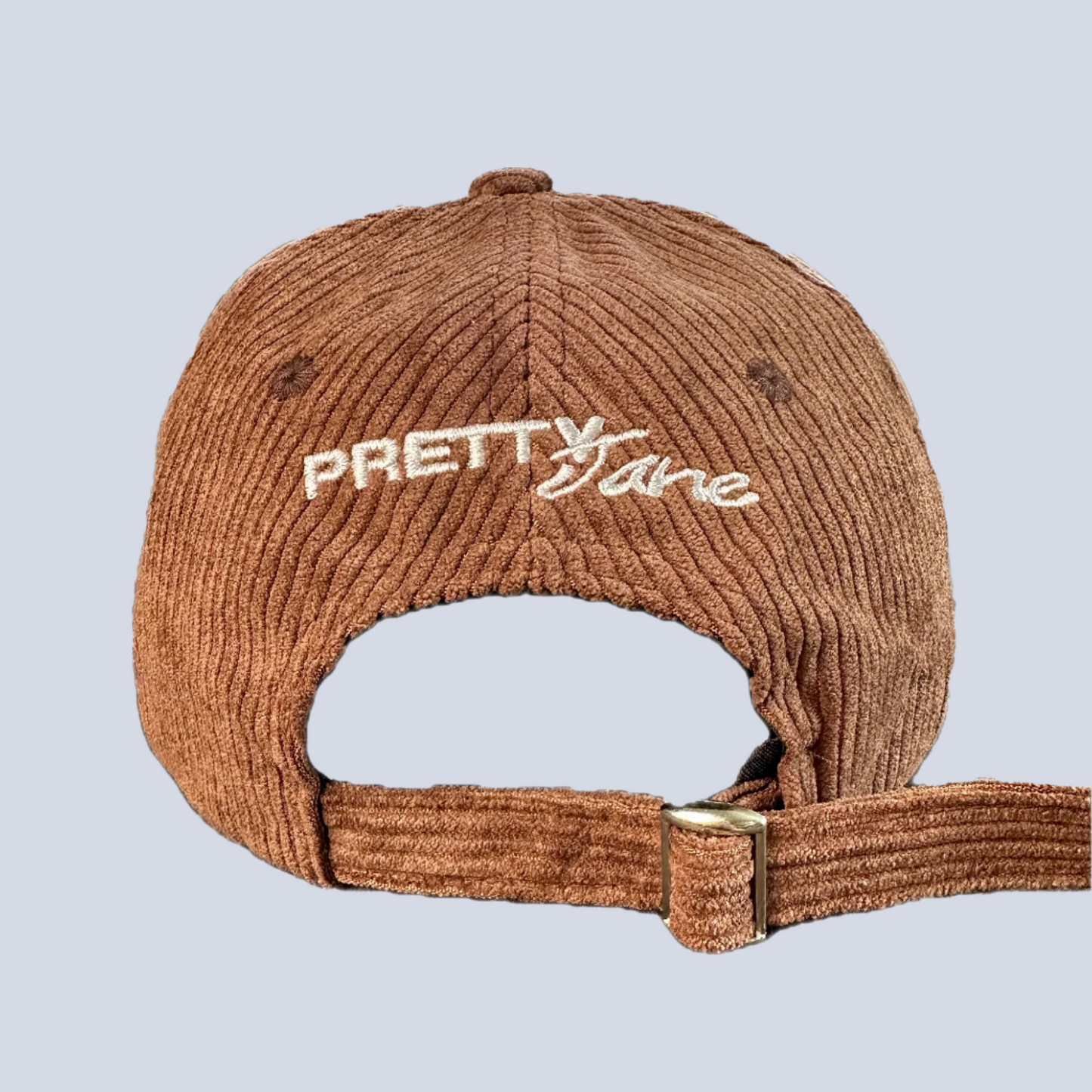 Flower Corduroy Hat